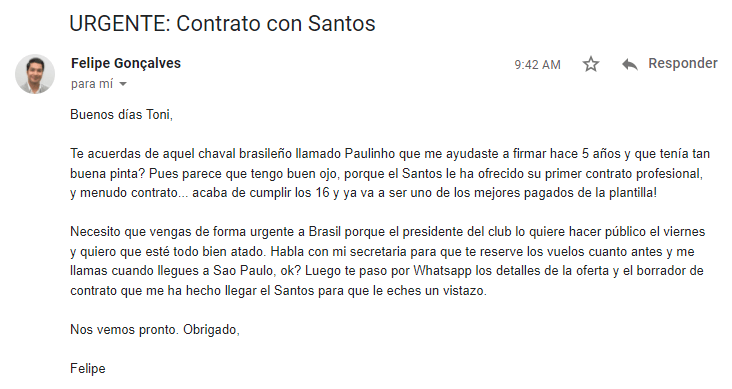 Email de Gonçalves 2